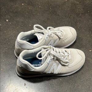 New Balance White and Gray Women